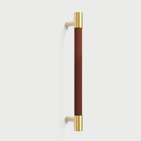 Colorful Leather Bar Cabinet Handles