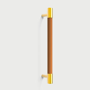 Colorful Leather Bar Cabinet Handles