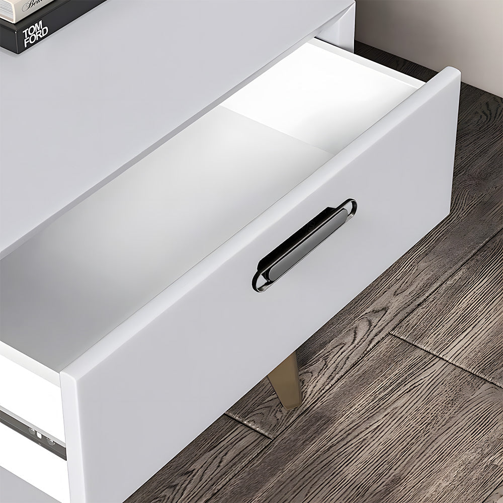 Two-color Zinc Alloy Modern Bedroom Cabinet Handles
