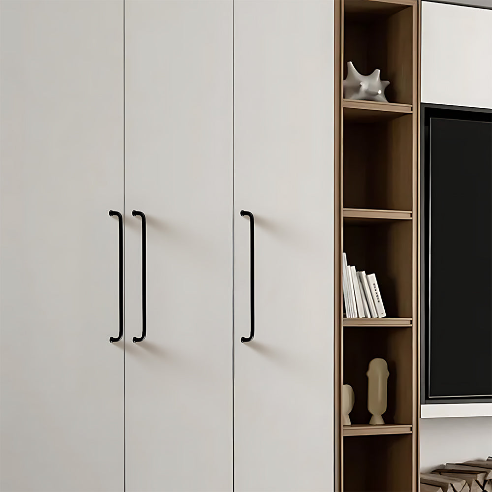French Minimalist Rounded Arc Cabinet Handles