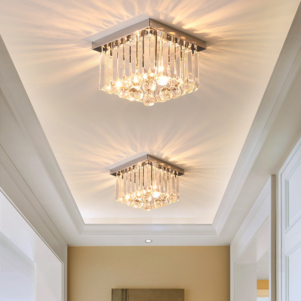 Contemporary Modern Crystal Living Room Ceiling Lighting