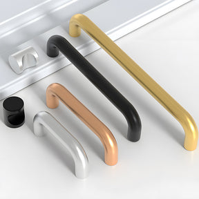 Space Aluminum Alloy Light Cabinet Handles
