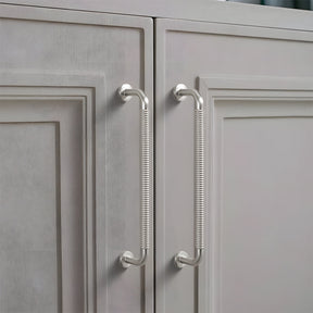 Modern Threaded Wardrobe Kitchen Cabinet Handles