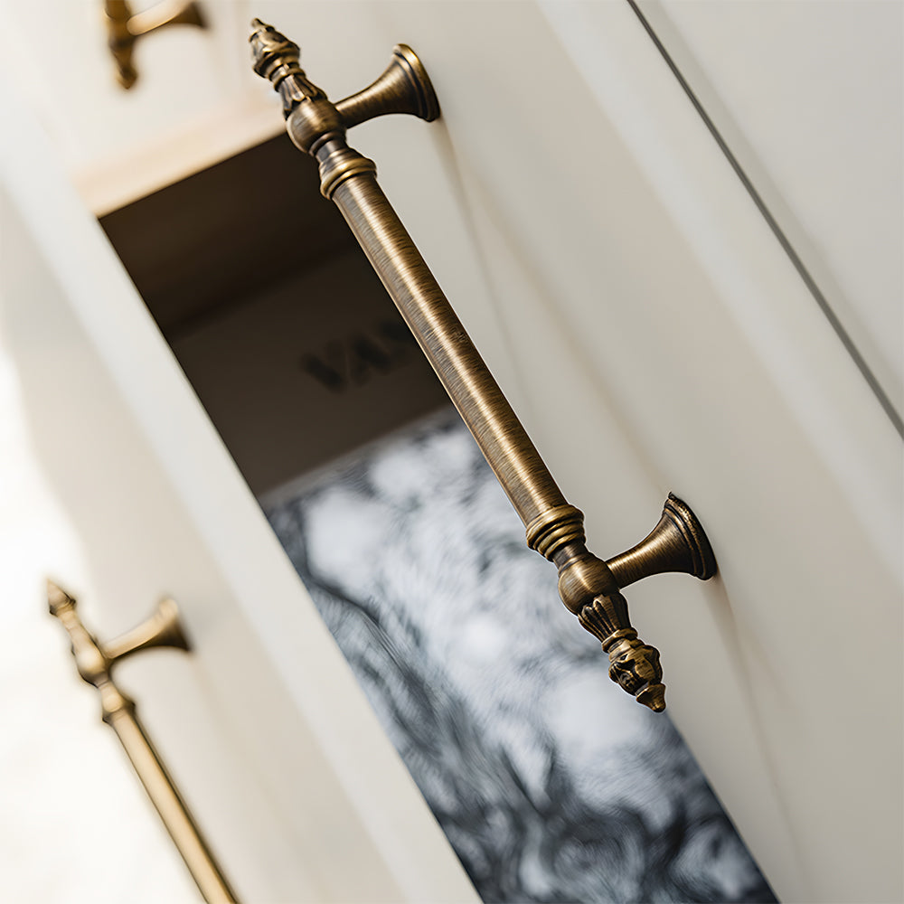 European Style Classical Brass Cabinet Door Handles