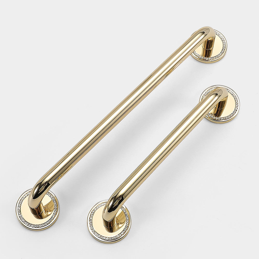 Decorative Zinc Alloy Gold Kitchen Cabinet Handles