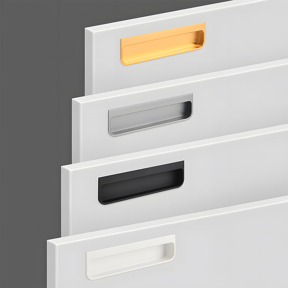 Simple Sliding Door Handles Flush Finger Pulls