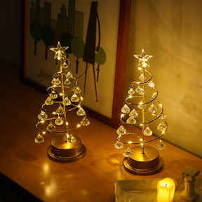 Chic Crystal Tree Lamp LED Christmas Lightings