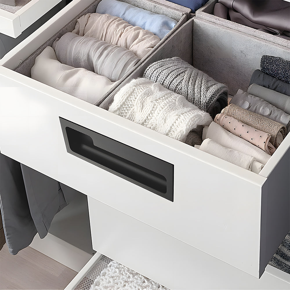 Unique Aluminum Recessed Concealed Cabinet Handles