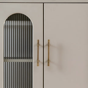 Vintage Bronze Brass Wardrobe Door T-shaped Handle
