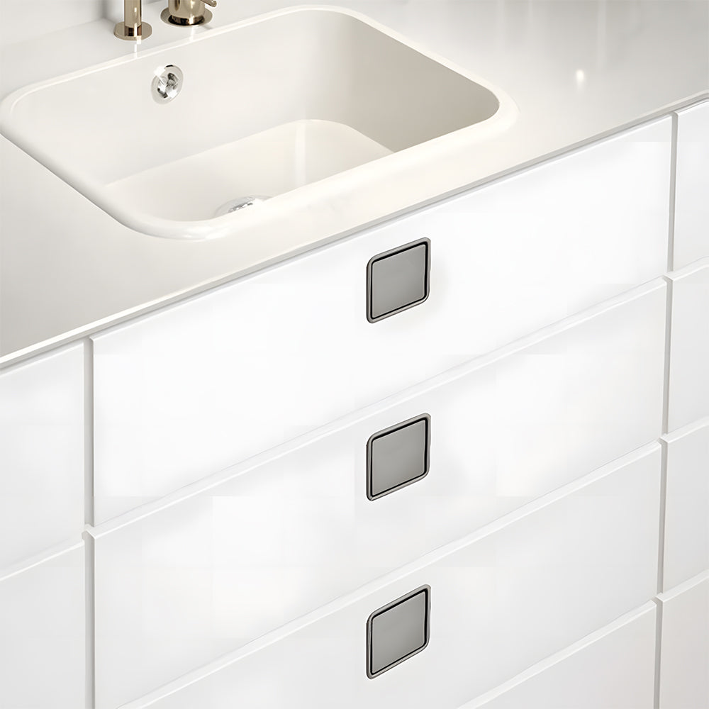 Simple Hidden Embedded Concealed Cabinet Handles