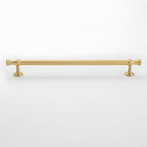 Smooth Brass Gold Solid Wardrobe Pull Handles