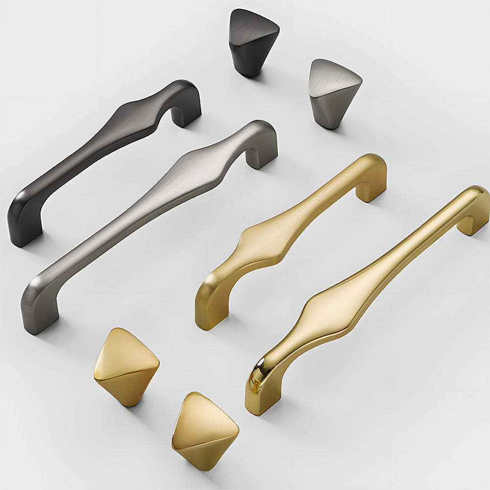 Premium Zinc Alloy European Style Wardrobe Cabinet Handles