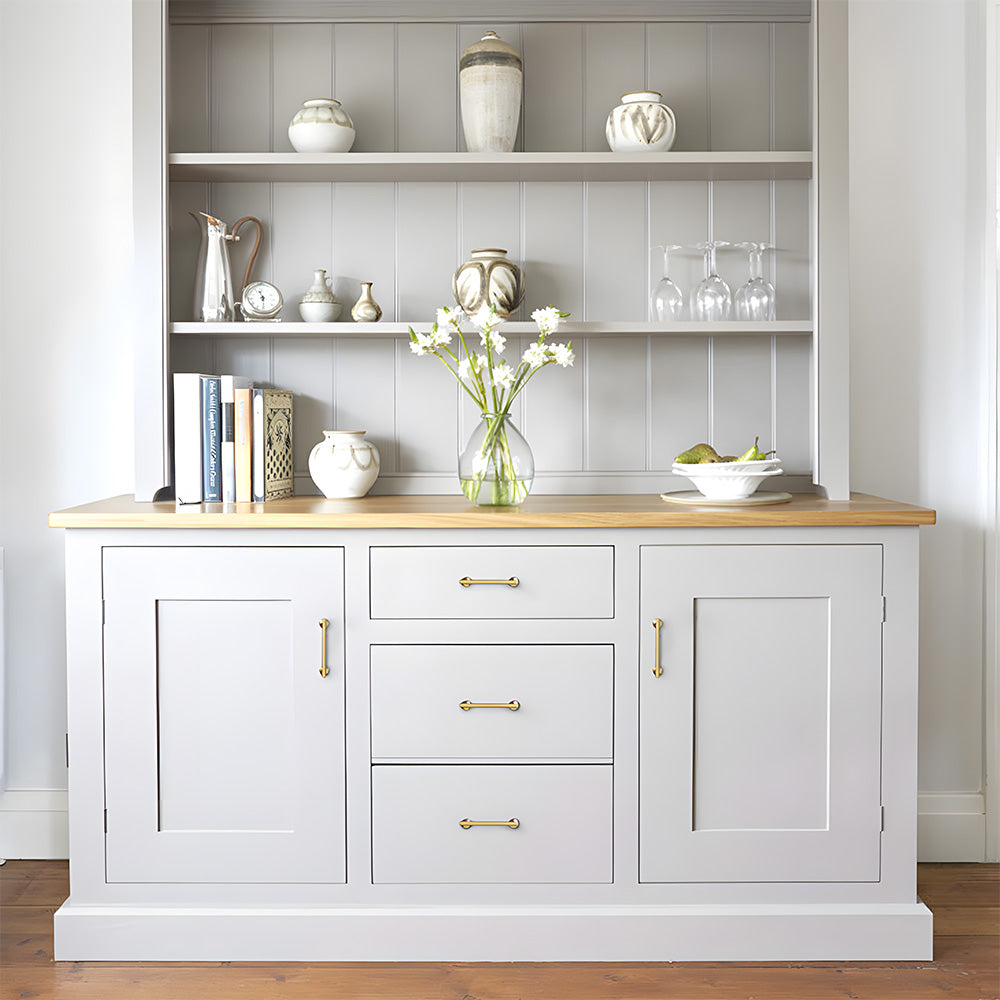 Modern Cone-shaped Feet Brass Cabinet Pulls