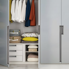 Minimalist Aluminum Alloy Flush Finger Edge Pulls