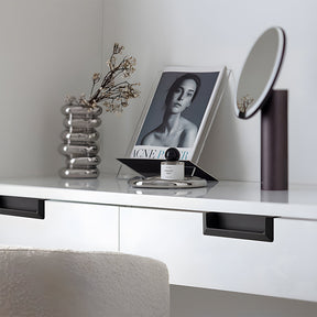 Modern Square Recessed Flush Finger Pulls for Cabinet