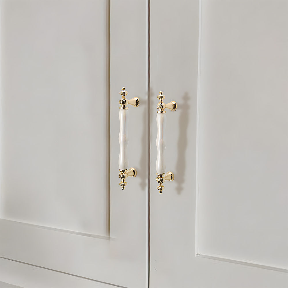 Luxury Macaroon Ceramic Wardrobe Cabinet Handles