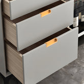 Modern Square Recessed Flush Finger Pulls for Cabinet