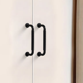 Modern Threaded Wardrobe Kitchen Cabinet Handles