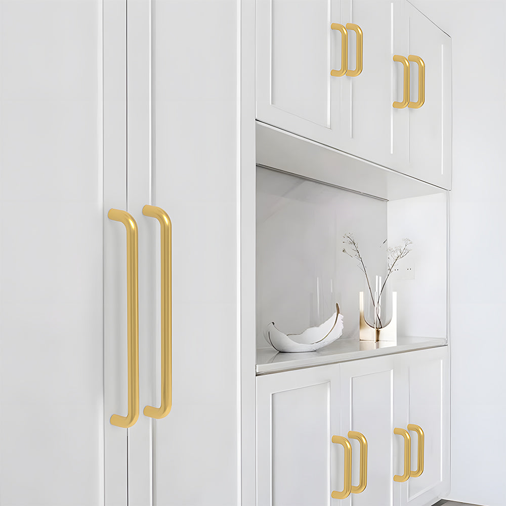 Space Aluminum Alloy Light Cabinet Handles