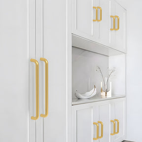 Space Aluminum Alloy Light Cabinet Handles