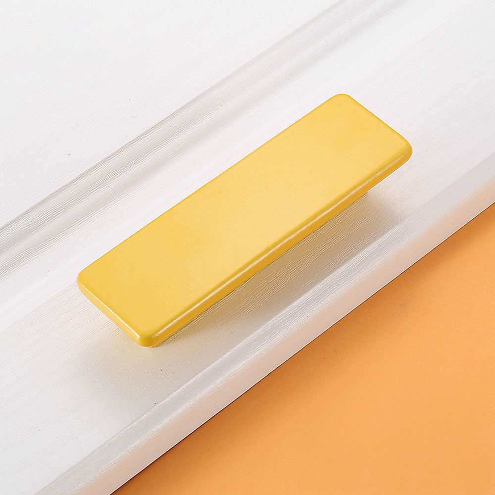 Minimalist Wooden Macaron Eco-Friendly Wardrobe Cabinet Handle