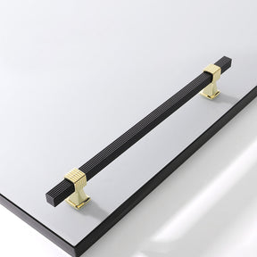 Square Striped Cabinet Bar Handles