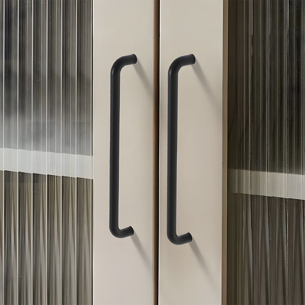 Space Aluminum Alloy Light Cabinet Handles