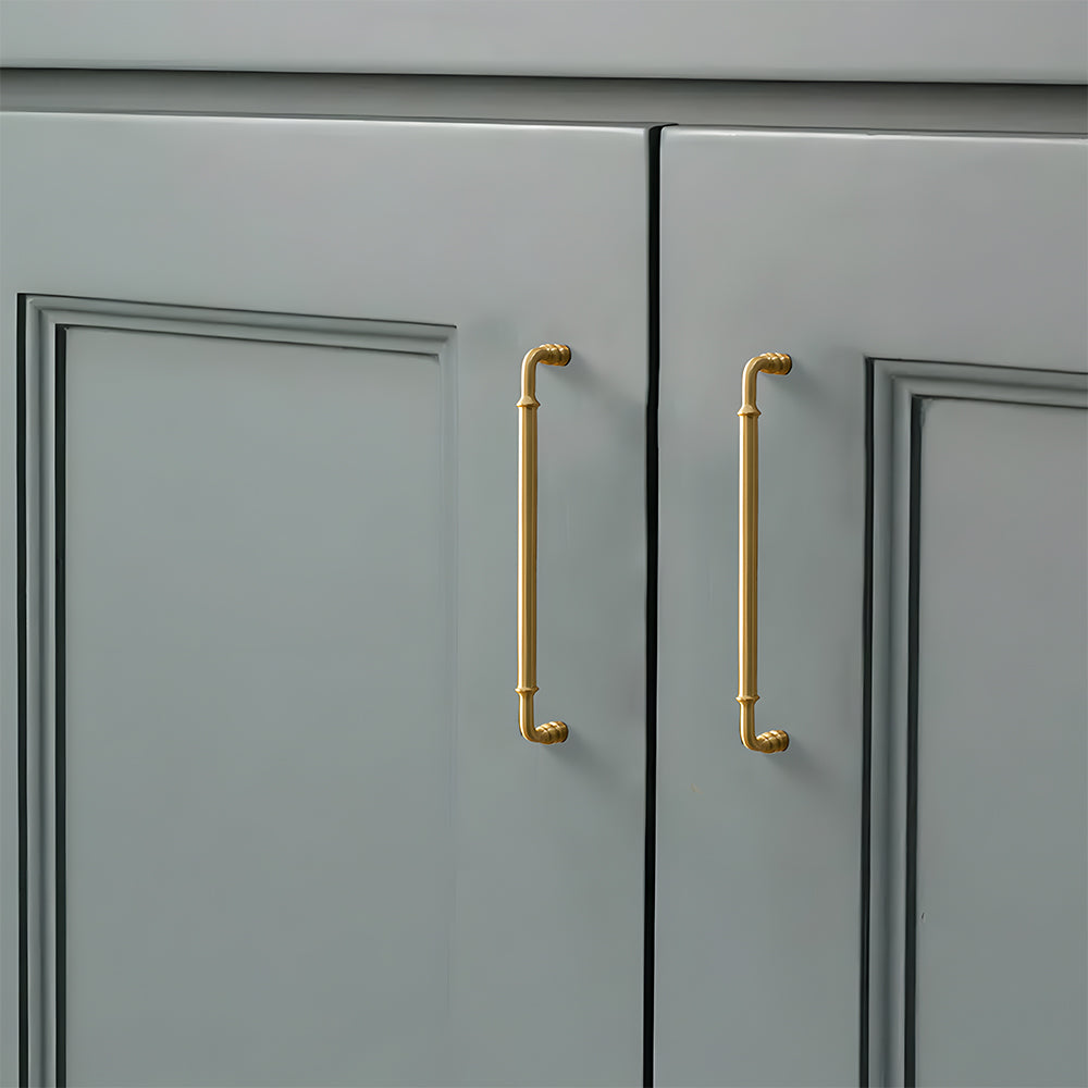 Luxury Brass Wardrobe Kitchen Handles And Knobs