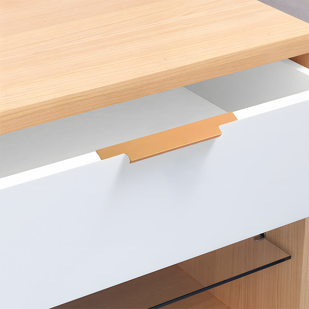 Minimalist Wardrobe Door Invisible Edge Cabinet Handles