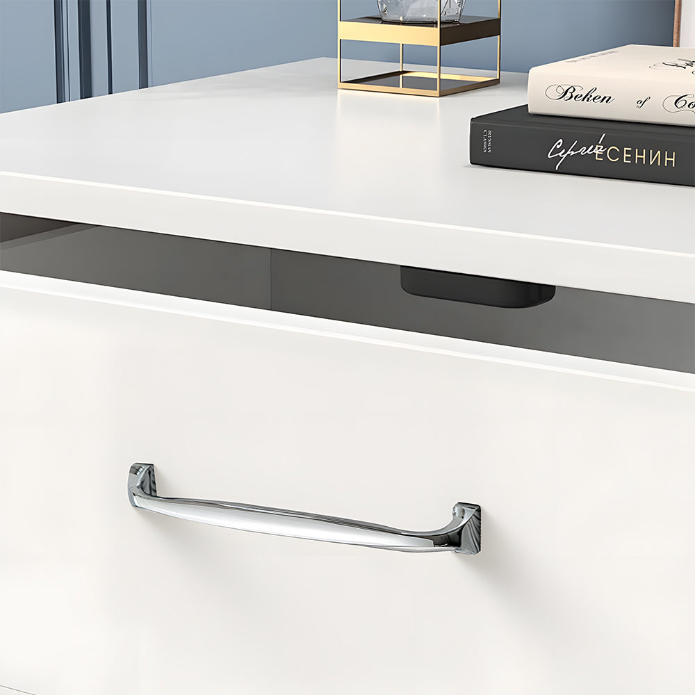 Wide Head Simple Brass Drawer Handles