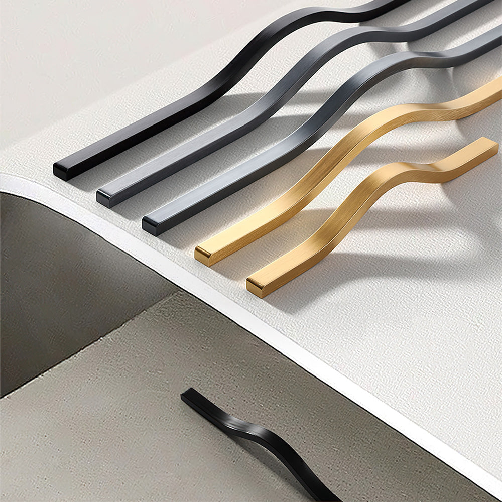 Stylish Aluminum Kitchen Furniture Cabinet Handles