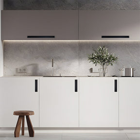 Retro Invisible Recessed Finger Edge Pull Cabinet Handles