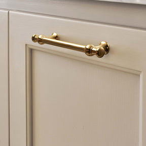 Simple Luxurious Bright Gold Kitchen Door Handles