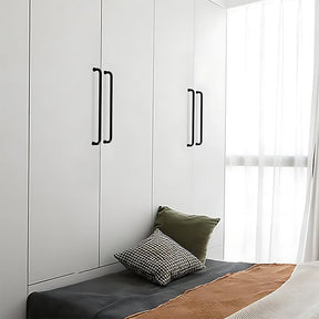 French Minimalist Rounded Arc Cabinet Handles