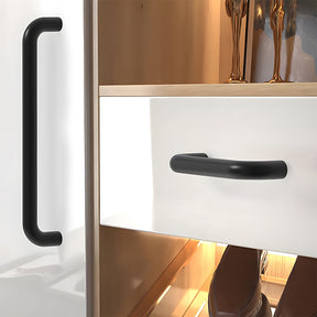 Space Aluminum Alloy Light Cabinet Handles