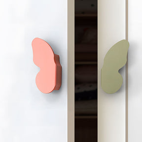 Butterfly-Shaped Colorful Decorative Cabinet Handle