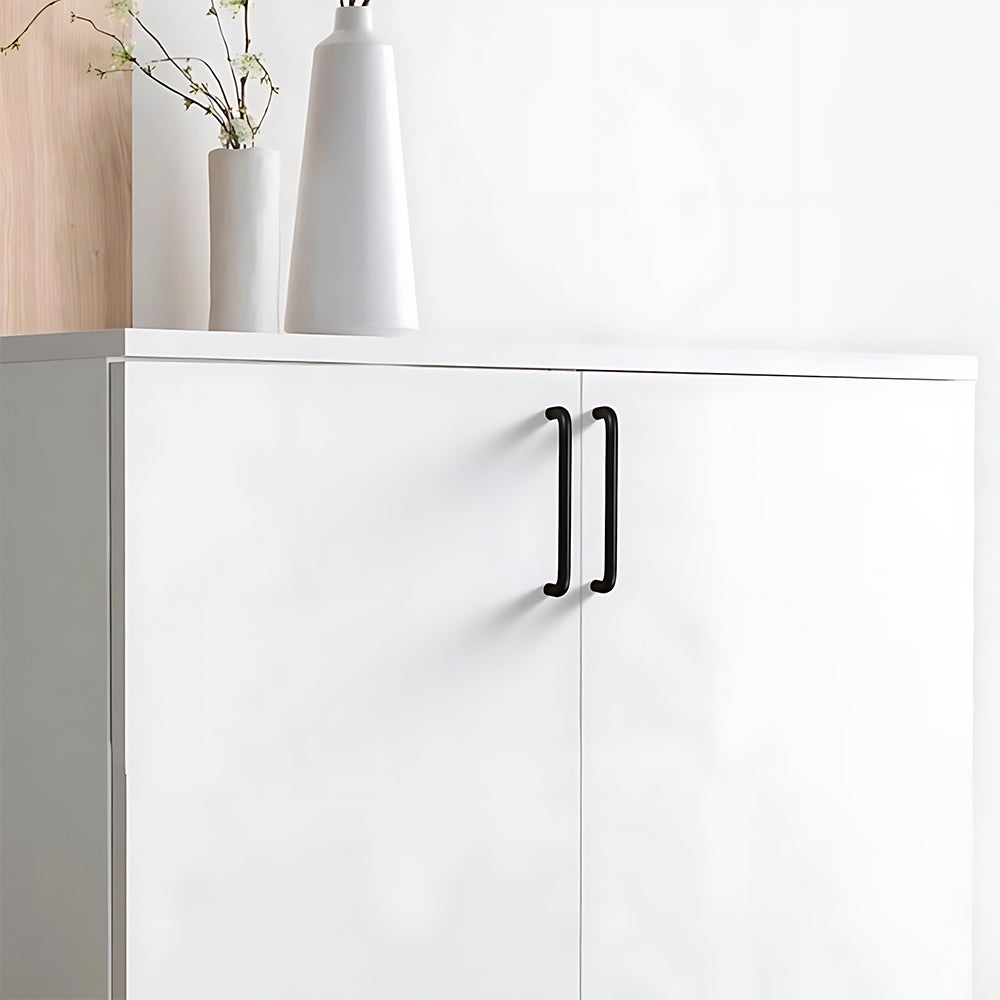 Simple Aluminum Alloy Round Arc Cabinet Handle