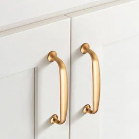 Minimalist Classic Smooth Kitchen Drawer Cabinet Handles