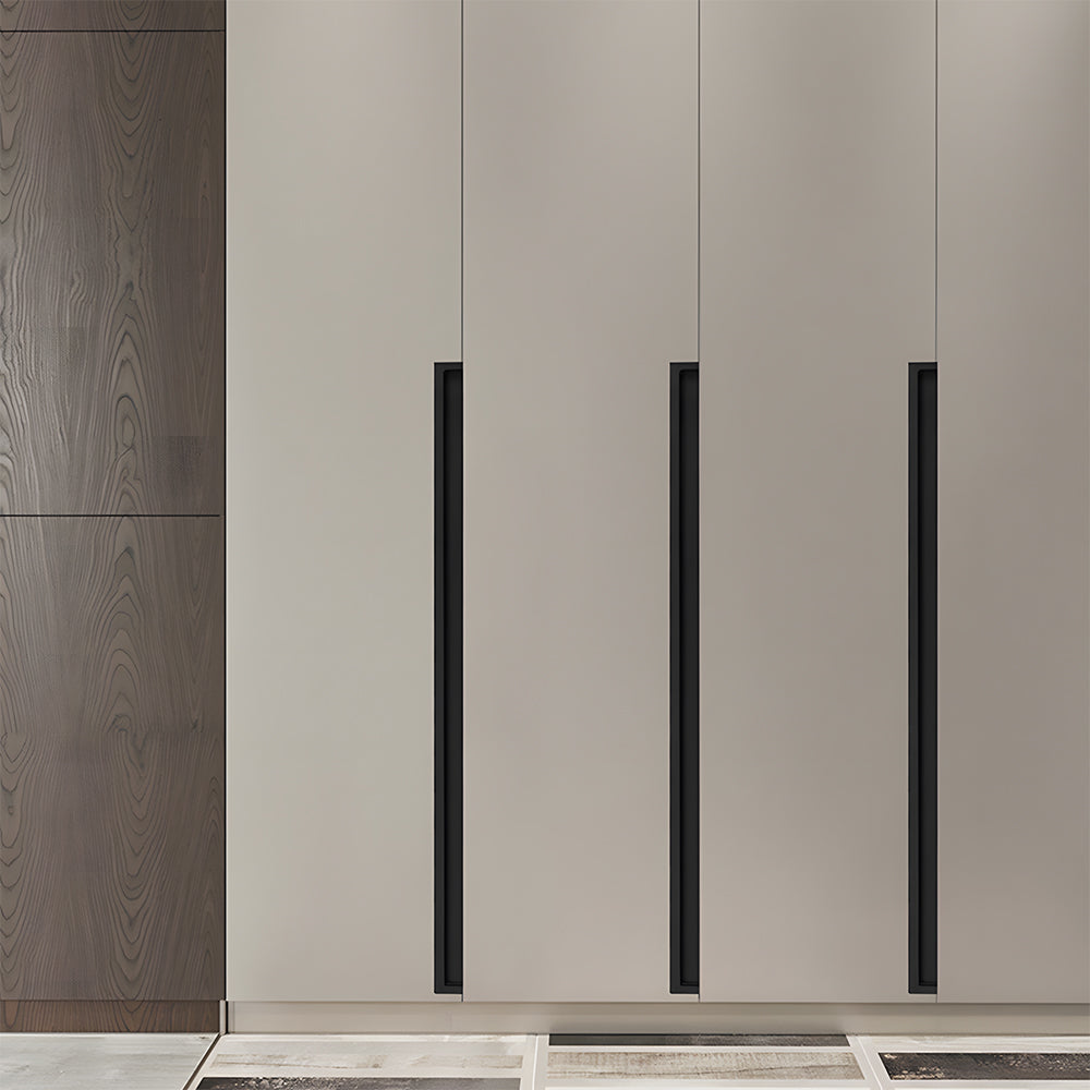 Vintage Sliding Slotting Concealed Cabinet Handles