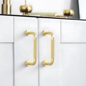 Modern Threaded Wardrobe Kitchen Cabinet Handles