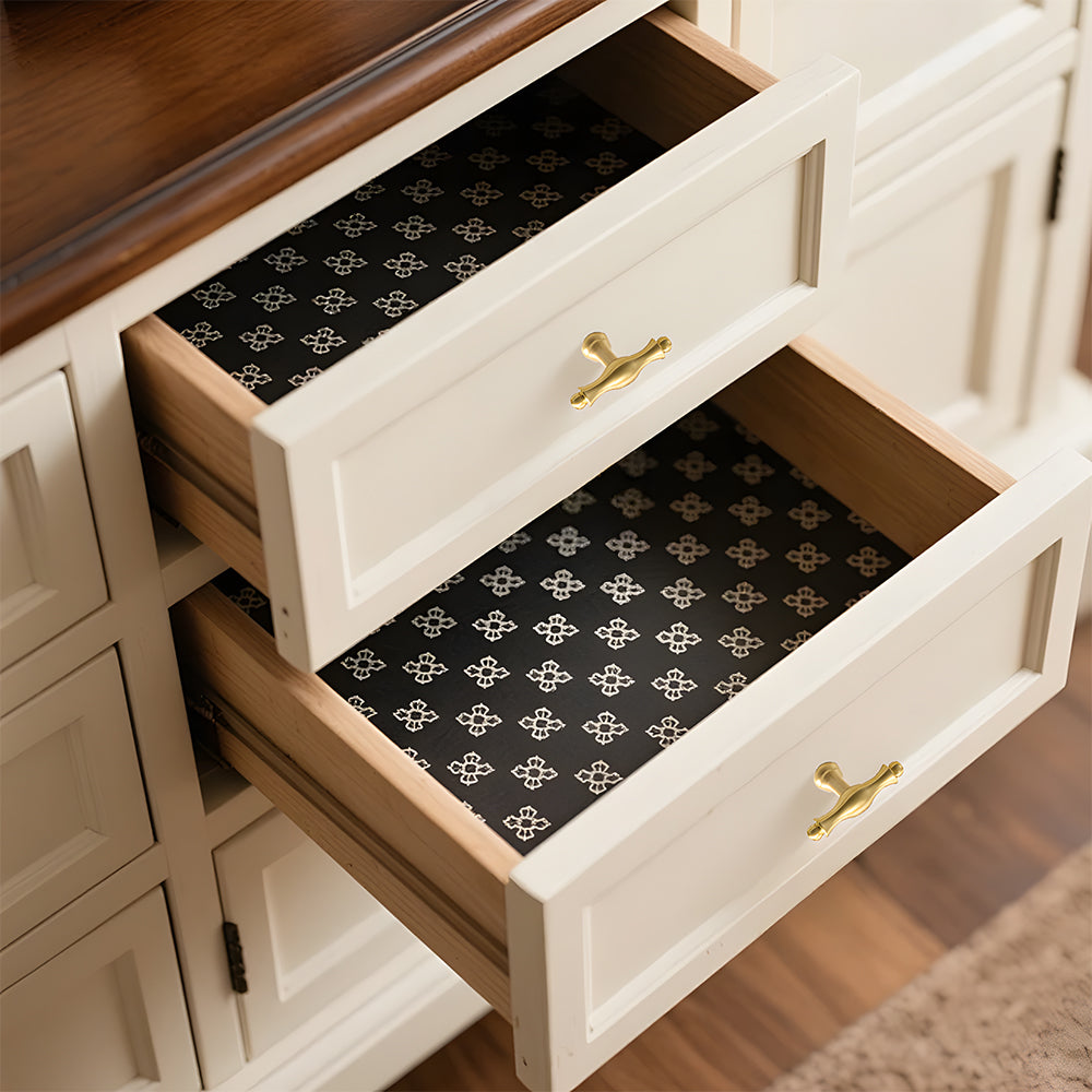 French Style Solid Brass Cabinet Drawer Handles