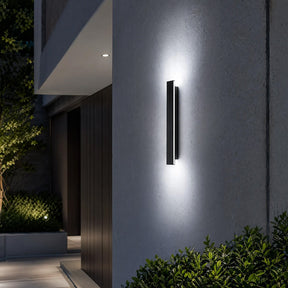 Modern IP64 Waterproof LED Strip Outdoor Long Wall Light