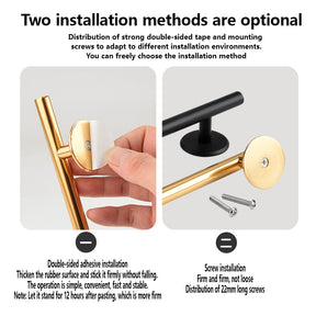 Simple Cabinet Handle with Round Base and Round Handle