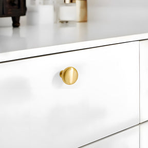 Modern Luxurious Gold Solid Drawer Handle