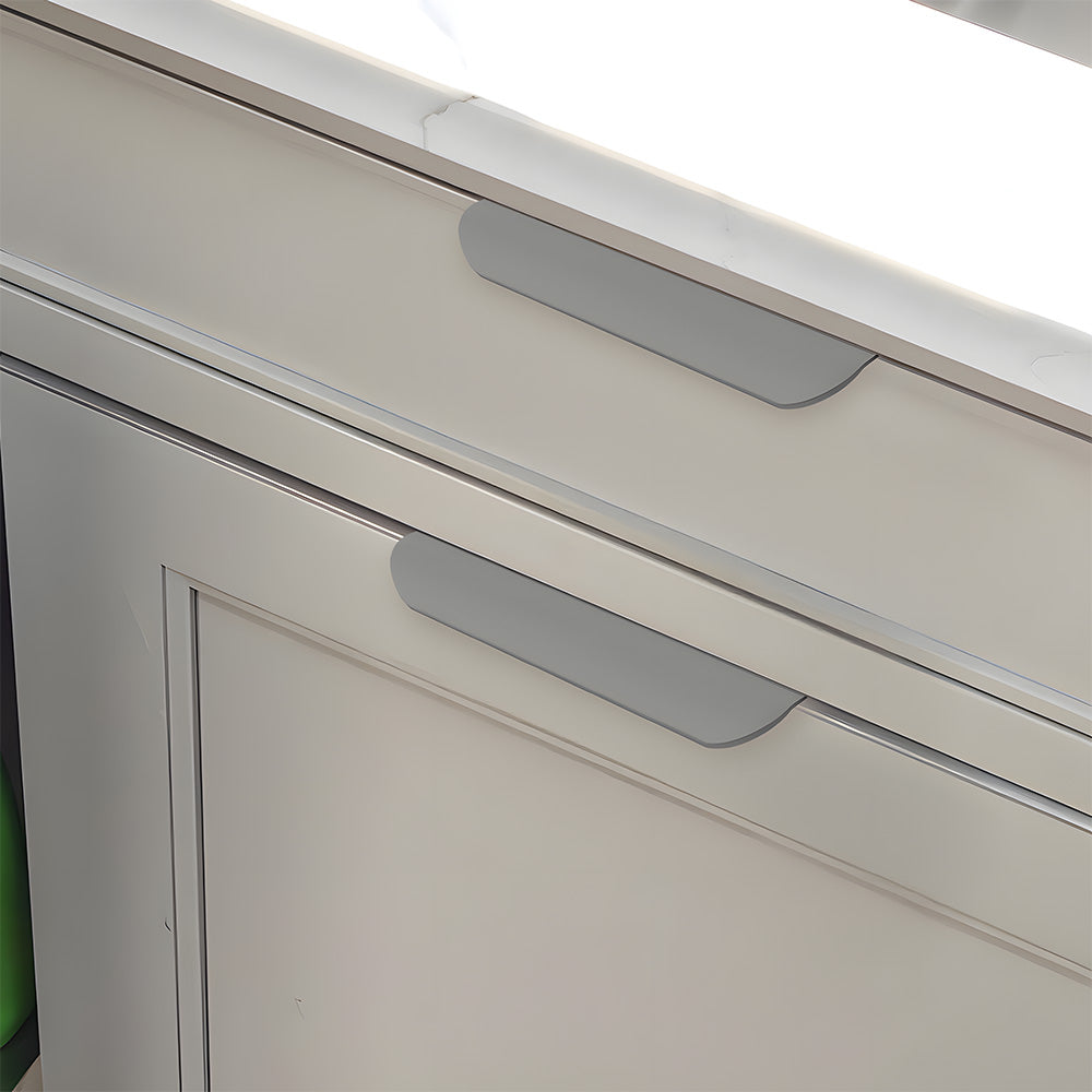 Simple Multicolored Invisible Cabinet Drawer Handles