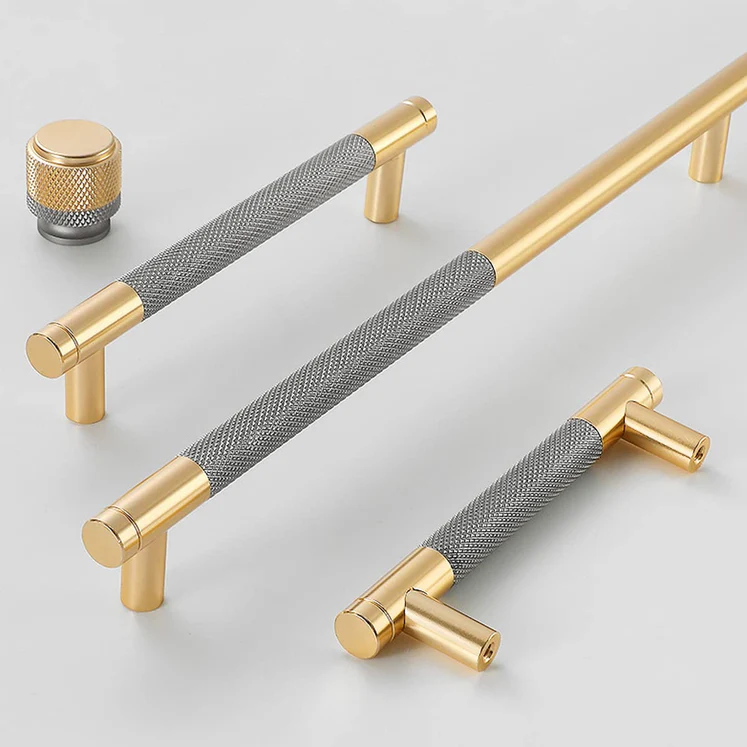 1 Pack Modern Knurled Cabinet Handle