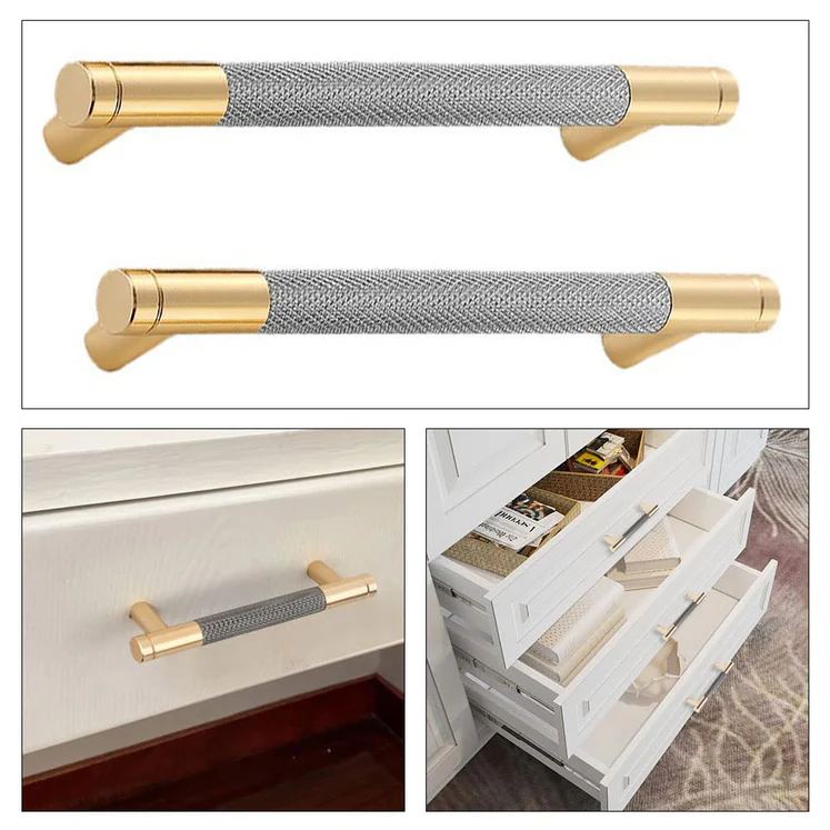 1 Pack Modern Knurled Cabinet Handle