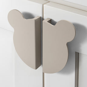 Cute Bear Cabinet Pull Zinc Alloy for Living Room