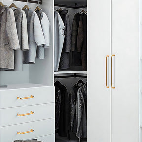 French Minimalist Rounded Arc Cabinet Handles