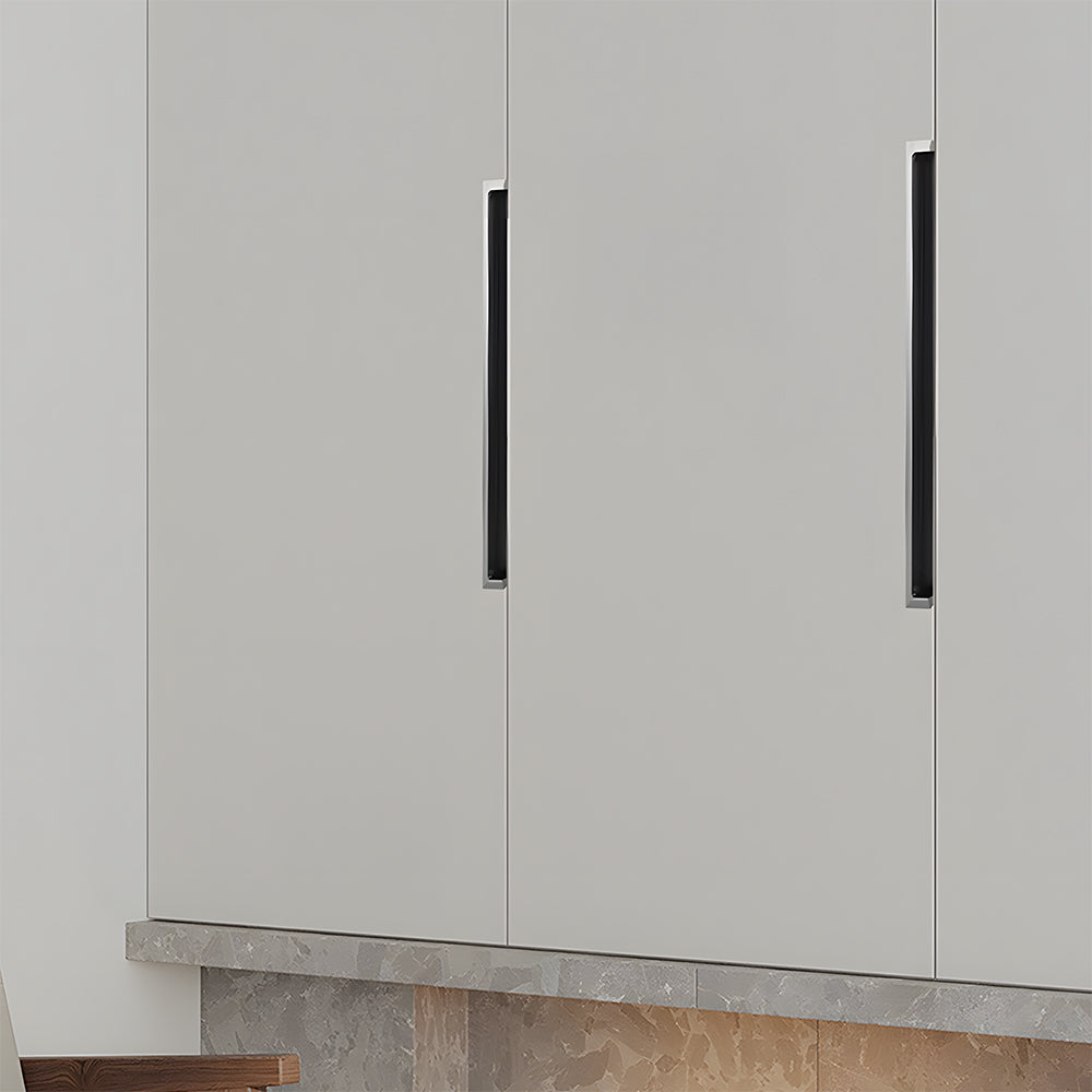 Modern Square Recessed Flush Finger Pulls for Cabinet